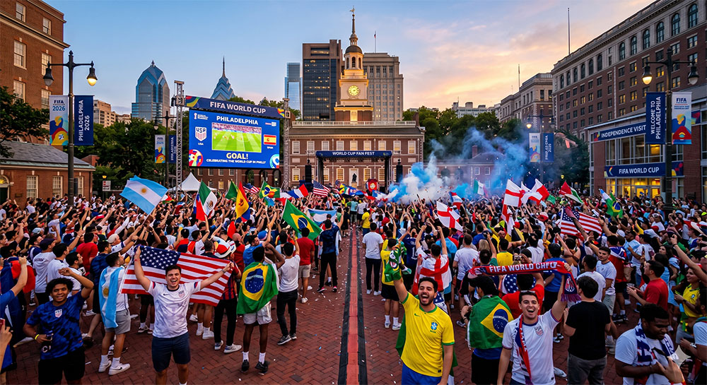 FIFA crowd scene